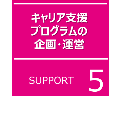 キャリア支援プログラムの企画・運営