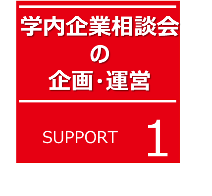 学内就職説明会の企画・運営